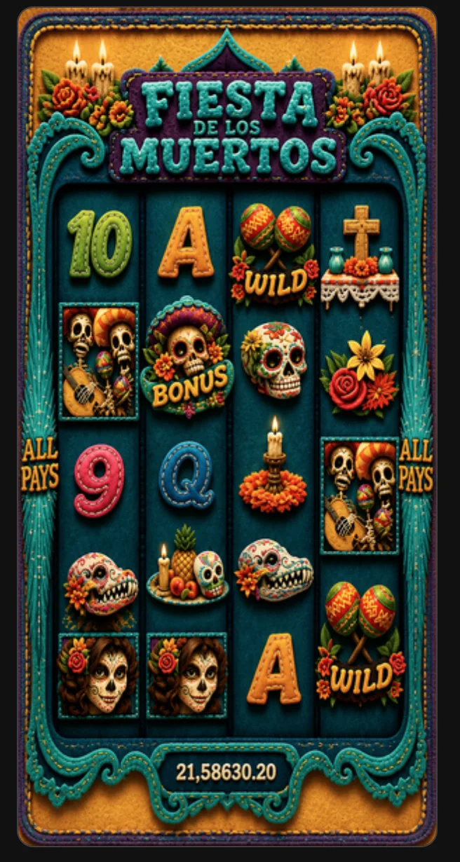 Alternative vertical slot game variation